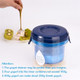 Kitchen Accessories Egg Slicer Chopper Stainless Steel Fruit Salad Cutter Egg Tools Manual Food Processors Kitchen Gadget