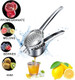 Premium Lemon Squeezer – Heavy Duty Stainless Steel Manual Citrus Juicer For Lemons Limes & Oranges Rustproof Easy To Use Handheld Kitchen Tool.