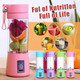Titanfinity Portable And Rechargeable Battery Juice Blender Personal Size Blenders With Usb Rechargeable Mini Juicer Smoothie Blender Travel Size 380Ml Personal Blender For Shakes And Smoothies (Pink)