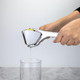 Stainless Steel Lemon Squeezer Juicer - Heavy Duty Manual Citrus Lime Orange Handheld Juicer Max Extraction Easy Squeeze Fold-Flat For Lemon & Lime Juicing.