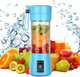 Titanfinity Portable And Rechargeable Battery Juice Blender Personal Size Blenders With Usb Rechargeable Mini Juicer Smoothie Blender Travel Size 380Ml Personal Blender For Shakes And Smoothies