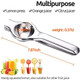 Lemon Squeezer Stainless Steel With Premium Quality Heavy Duty Solid Metal Squeezer Bowl Perfect For Juicing Oranges & Lemons.