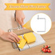 Cheese Slicer Cutter Stainless Steel Cheese Slicers With Wire Sturdy Accessories For Block Cheese And Butter Slicer 6Inch