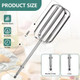 4Pcs Hand Mixer Beaters Attachments Beaters For Hand Mixerstainless Steel Beach Mixer Attachments Hand Mixer Beaters Compatible For Hamilton Egg Whisk Blades Parts 62682Rz 62692 62695V 64699