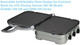 Reversible Grill/Griddle Plate For Cuisinart Griddler Gr-4N 5-In-1