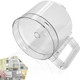 112203 Food Processor 3 Quart Clear Bowl Fit For Robot Coupe R2 Fits R2B Series #1-4 And R2N Series #1-3