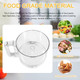 112203 Food Processor 3 Quart Clear Bowl Fit For Robot Coupe R2 Fits R2B Series #1-4 And R2N Series #1-3