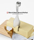 100% Sus304 Stainless Steel Butter Knife – Built In Butter Cutter & Spreader Butter Or Cheese Slicer Separator Built-In Hanging Hook Multifunctional Design (155Mm X 40Mm / 6.1 X 1.57 Inches)