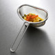 Premium Stainless Steel Fine Mesh Net Food Strainer Colander Small Size Food Drainer With Handle With Fixing Clip Rinse Fry Steam Or Cook Vegetables & Pasta (5.51" W X 8.66" L)