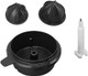 Juicer Accessories Basket Strainer Press Cone Set Home Cooks Juicer Orange Press Strainer Kit Juicing Machine Parts With Press For Thermomix