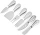 4Piece Cheese Knives Set Mini Steel Stainless Cheese Knife Set For Charcuterie Ancheese Spread Perfect For Cheese Slicer And Butter Cutter (Silver -4Pcs)