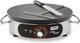 Waring Commercial Wsc160X 16" Electric Crepe Maker Cast Iron Cooking Surface Stainless Steel Base Includes Batter Spreader And Spatula 120V 1800W 5-15 Phase Plug
