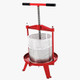 3.69 Gallon/14L Juice Fruit Press Manual Juicer Press Cheese Oil Press Machine For Apple Cider Grape Juice Wine Cheese Olive Oil 3 Feet Sturdy Feet Food-Grade Stainless Steel