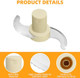 Dlc-001Txb For Cuisinart Stainless Steel Chopping Blade Dfp-14 Dfp-14Bchn Dfp-14Bcn Dfp-14Bcnr