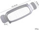 Butter Slicer Cutter Stainless Steel 16 Pcs Sharp Stainless Steel Wires For Portion Control Butter Slicer Cutter Cheese Slicer With Portable Grip For Butter Cheese Fruit Baking