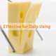 1 Pack Butter Cutter - Stainless Steel Cheese Slicer For Block Butter And Cheese - Right Angle Butter Spreader Handheld Cheese Butter Knife