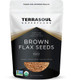 Terrasoul Superfoods Organic Brown Flax Seeds 2 Pound