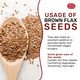 Spicy World Brown Flaxseed 10 Pound Box