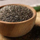 Rhythm Aromatics SPICED Black Chia Seeds  12 Oz of Whole Black Chia Seeds in Closable Bag for Sweet Savory Dishes Great for Baked Goods Salad Jams and Smoothies