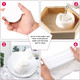 Skyzone 98Pcs Outdoor Travel Portable Compressed Tissue Tablet Face Towel Disposable Magic Towel Tablet Capsules Cloth Coin Wipes Paper Cotton Tissue Expand With Water