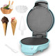 Baker'S Friend Waffle Cone Maker Machine With Browning Control Nonstick Waffle Bowl Maker 7.5” Ice Cream Cone Maker Thin Waffle Maker Crispy Cone Roller & Bowl Press Included Graphite