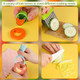 10Pcs Kids Knife Set Toddler Safe Knives For Real Cooking Serrated Edges Kids Cooking Utensils Kitchen Tools For Toddlers Potato Slicers Cake Scraper 10Pcs Kids Knife Set Toddler Safe Knives For Real Cooking Serrated Edges Kids Cooking Utensils Kitchen Tools For Toddlers Potato Slicers Cake Scraper