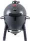 Char-Griller® Akorn® Jr. Portable Kamado Charcoal Grill And Smoker With Cast Iron Grates And Locking Lid With 155 Cooking Square Inches In Ash Model E86714