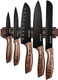 Cohesion 5 Pcs Kitchen Knife Set With Magnetic Knife Strip For Wall Ultra Sharp Kitchen Knives Set With Sheathes And Box For Multipurpose Cooking With Ergonomic Handle Cohesion 5 Pcs Kitchen Knife Set With Magnetic Knife Strip For Wall Ultra Sharp Kitchen Knives Set With Sheathes And Box For Multipurpose Cooking With Ergonomic Handle