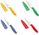 Kitchen Paring Knives Knife Sets With Safety Sheath Cover Set Of 4 Red Yellow Blue & Green Knife Kitchen Paring Knives Knife Sets With Safety Sheath Cover Set Of 4 Red Yellow Blue & Green Knife