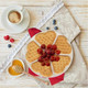 Cucinapro Heart Waffle Maker- Make 5 Heart Shaped Waffles For Special Loved Ones Breakfast- Nonstick Baker With Easy Cleanup Electric Waffler Griddle Iron W Adjustable Browning Control- For Her