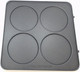 Cuisinart Waf-300Lpp Replacement Lower Pancake Plate For Belgian Waffle Maker Fits Models Waf-300 & Waf-300P1 Only Oem