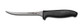 Dexter-Russell 24303B Sofgrip Utility Knife 5.5" Scalloped Edge Narrow Blade High-Carbon Steel Non-Slip Rubber Grip Black Ergonomic Design Handle Made In Usa