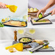 Dreamfarm Set Of Citrus Tools All-In-1 Citrus Cooking Utensils With Fluicer Juicer & Ozest Speed-Zester Nut Cheese Fruit Juice & Zest - Assorted