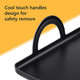 Feekoon Griddle Plate Compatible With Ninja Foodi Grill With Air Fryer (Compatible With Model Ag300 Ag300C Ag301 Ag301C Ag302 Ag400 Ig301A) Durable Aluminum Griddle Multifunctional Oven Grill Plate