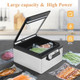 Finderomend 12 Inch Chamber Vacuum Sealer Commercial Vacuum Sealer With Marinades Function Dry/Moist Vacuum Chamber Sealer For Beans Sauces Soups And Meat