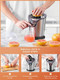 Fohere Orange Juicer Squeezer Electric Citrus Juicer With Two Interchangeable Cones Suitable For Orange Lemon And Grapefruit Brushed Stainless Steel