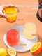 Fohere Orange Juicer Squeezer Electric Citrus Juicer With Two Interchangeable Cones Suitable For Orange Lemon And Grapefruit Brushed Stainless Steel