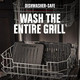 George Foreman® Fully Submersible™ Grill Dishwasher Safe Wash The Entire Grill Easy-To-Clean Nonstick Black/Grey