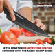 Granitestone Nutriblade Knife Set High Grade Professional Chef Kitchen Knives Set Toughened Stainless Steel With Nonstick Mineral Coating Rubberized Ergonomic Grip Dishwasher Safe Granitestone Nutriblade Knife Set High Grade Professional Chef Kitchen Knives Set Toughened Stainless Steel With Nonstick Mineral Coating Rubberized Ergonomic Grip Dishwasher Safe