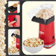 Hot Air Popper Popcorn Maker - 1200W Electric Hot Air Popcorn Popper - Quick Oil- Mini Popcorn Machine - Pop Corn Maker With Measuring Cup (White)