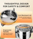 Electric Grain Mill 150G Flour Grinder Mill 304 Stainless Steel For Home Counter Grain Grinder For Wheat Rice Wheat Berry Corn Herbs Spices