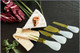 Marble Cheese Knife Set Of 4 Gold And White Charcuterie Accessories Heavy Marble Handle Butter Spatula Sandwich Cream Knives Cheese Spreader CutterHousewarming Marble Cheese Knife Set Of 4 Gold And White Charcuterie Accessories Heavy Marble Handle Butter Spatula Sandwich Cream Knives Cheese Spreader CutterHousewarming