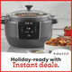 Instant Pot Superior Cooker 7.5Qt Slow Cooker And Multicooker 4-In-1 Functions Sears/Sauté Slow Cooks/Roast Steams And Warms From The Makers Of Instant Pot