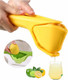 Lemon Squeezer Effective At Squeezing Out Juice Easy-To-Use Very Sturdy Lemon Juicer Lime Squeezer Citrus Juicers Lemon Juicer Squeezer To Squeeze Lemons Lime Citrus Orange(Yellow)