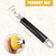 Channel Knife 2-In-1 Lemon Twist Peeler Stainless Steel Lemon Peeler Zester Bar Tool Cocktail Garnish Citrus Lemon Rind Zester Tool For Kitchen Bar Restaurant