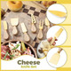 Charcuterie Boards Accessories Charcuterie Utensils Cheese Butter Spreader Knife Set Small Serving Tongs Forks And Spoons Dipping Bowls Honey Dippers Toothpick Flags For Party Platter Making