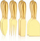 Molain 8 Piece Cheese Knives Set - Stainless Steel Cheese Knife With Wooden Handle - Charcuterie Boards Accessories - Perfect Cheese Knife Set For Charcuterie Board Cheese Cutter Butter Slicer