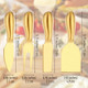 Molain 8 Piece Cheese Knives Set - Stainless Steel Cheese Knife With Wooden Handle - Charcuterie Boards Accessories - Perfect Cheese Knife Set For Charcuterie Board Cheese Cutter Butter Slicer