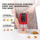 Mini Prep Food Processor 2 Cup Small Electric Food Chopper 2 Speed For Vegetables Meat Fruits And Nuts With 4 Stainless Steel Blades 400-Watt Red