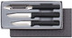 Rada Cutlery 3-Piece Basics Knife Set Black Handles Rada Cutlery 3-Piece Basics Knife Set Black Handles